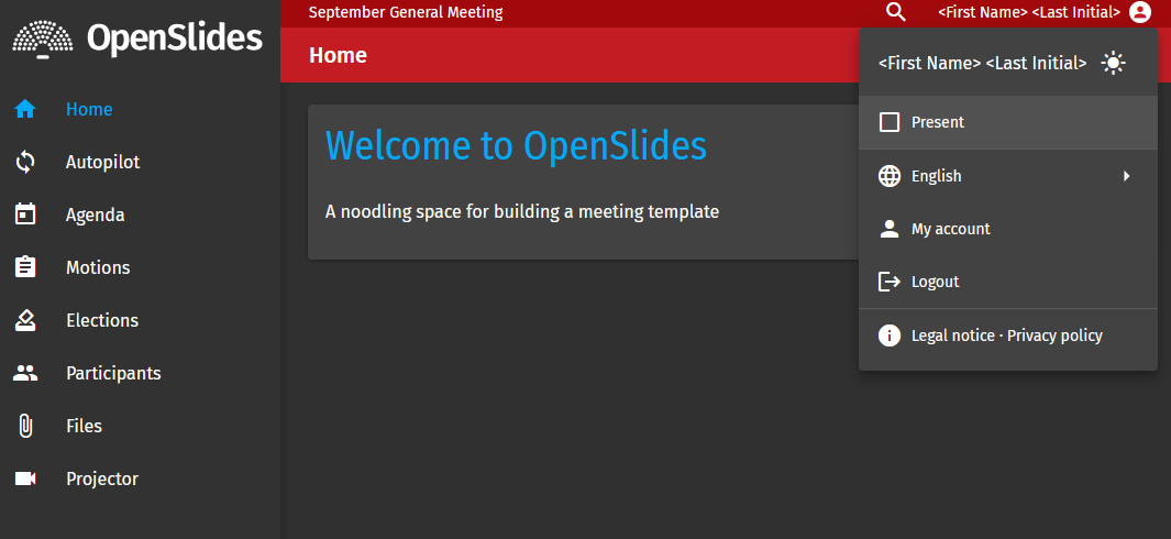 OpenSlides 101